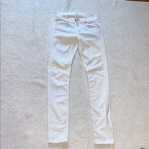 rag & bone Classic White Skinny Jeans